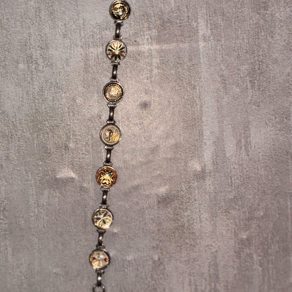 Vintage Hoffman Hex charm bracelet - Picture 2 of 4